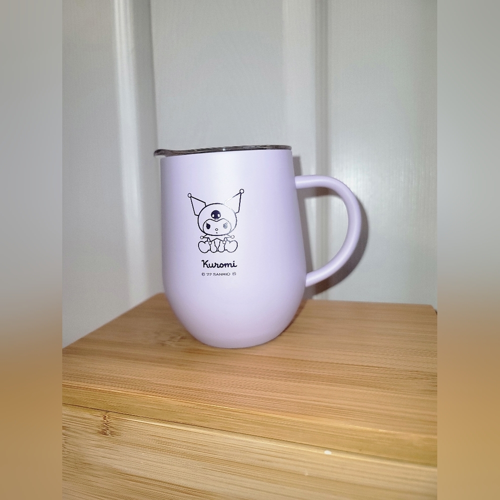 Sanrio Kuromi Purple Stainless Steel Travel Mug 320ml – Japan - Picture 4 of 4